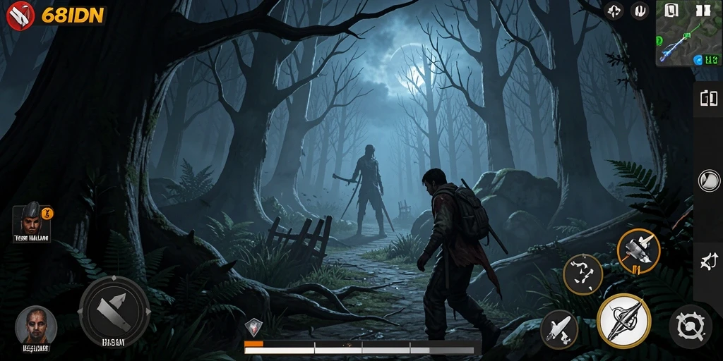 Gameplay Horror yang mencekam dan menantang.