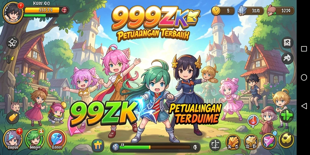Menampilkan gameplay seru dan grafis menawan dari 999ZK.