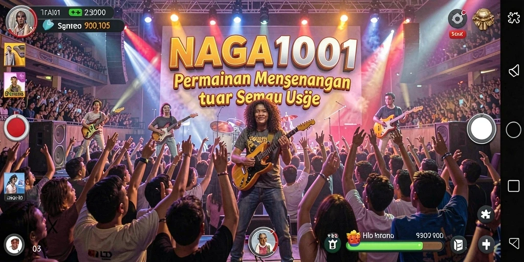 Tampilan gameplay NAGA1001 yang mengasyikkan dengan efek visual.