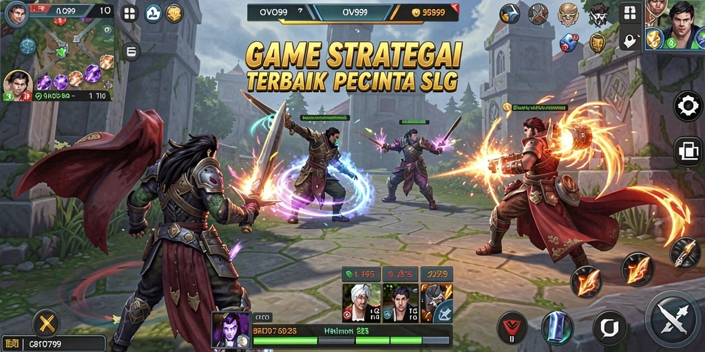 Tampilan gameplay OVO99 yang menegangkan dan penuh strategi.