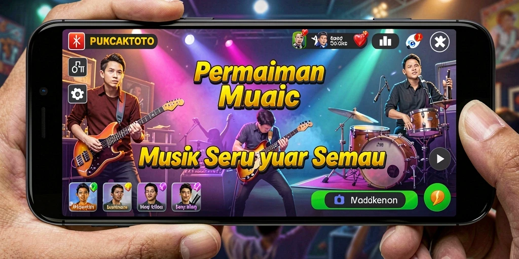 Tampilan gameplay PUNCAKTOTO yang memukau dan interaktif.