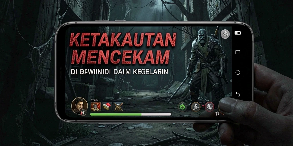 Gameplay menyeramkan dengan suasana horor yang mencekam.