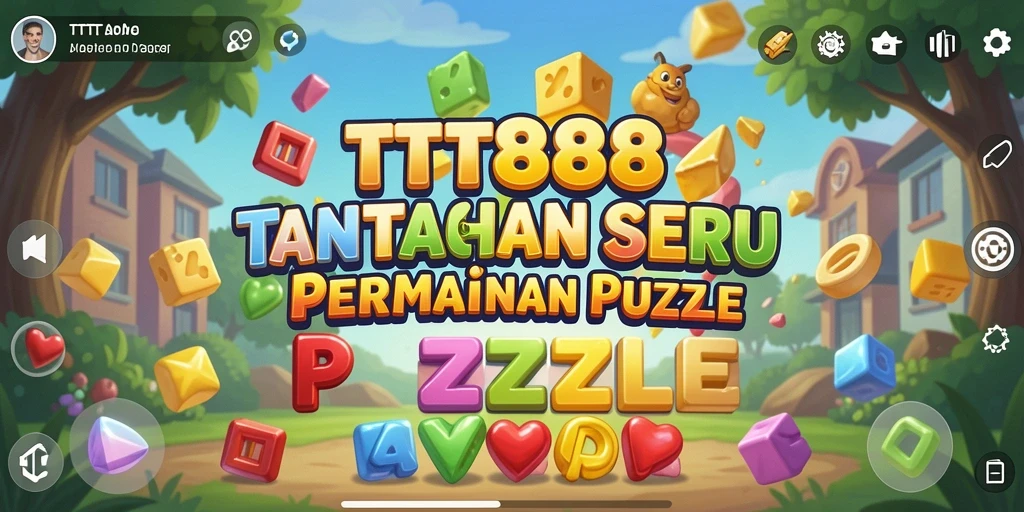Screenshot gameplay TTT888 menampilkan berbagai tantangan puzzle yang menarik.